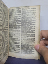 Load image into Gallery viewer, Sermones Gabrielis Barelete Tam Quadragesimales Quam de Sanctis, 1536. Tomus Primus and Secondus Bound in One. With Annotations and 8 Leaves Partially Supplemented by an Early Hand