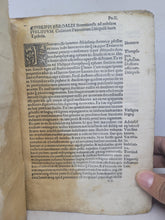 Load image into Gallery viewer, Commentarii Questionum Tusculanarum Editi a Philippo Beroaldo, 1519. With Two Pages of Contemporary Notes at the End