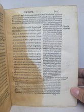 Load image into Gallery viewer, Commentarii Questionum Tusculanarum Editi a Philippo Beroaldo, 1519. With Two Pages of Contemporary Notes at the End