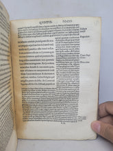 Load image into Gallery viewer, Commentarii Questionum Tusculanarum Editi a Philippo Beroaldo, 1519. With Two Pages of Contemporary Notes at the End
