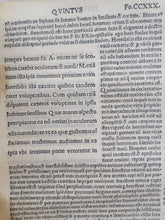 Load image into Gallery viewer, Commentarii Questionum Tusculanarum Editi a Philippo Beroaldo, 1519. With Two Pages of Contemporary Notes at the End