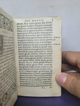 Load image into Gallery viewer, Testamenti Novi Editio Vulgate, 1547(?). Illustrated Pocket Edition of the New Testament, With Woodcuts by Jacques Le Fevre