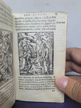 Load image into Gallery viewer, Testamenti Novi Editio Vulgate, 1547(?). Illustrated Pocket Edition of the New Testament, With Woodcuts by Jacques Le Fevre