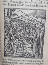 Load image into Gallery viewer, Testamenti Novi Editio Vulgate, 1547(?). Illustrated Pocket Edition of the New Testament, With Woodcuts by Jacques Le Fevre