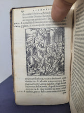 Load image into Gallery viewer, Testamenti Novi Editio Vulgate, 1547(?). Illustrated Pocket Edition of the New Testament, With Woodcuts by Jacques Le Fevre