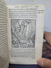 Load image into Gallery viewer, Testamenti Novi Editio Vulgate, 1547(?). Illustrated Pocket Edition of the New Testament, With Woodcuts by Jacques Le Fevre