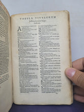 Load image into Gallery viewer, Institutiones Juris Civilis, 1557