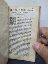 Load image into Gallery viewer, Il Petrarca con dichiarationi non piu stampate. Insieme con alcune belle annotationi, tratte dalle dottissime prose di monsignor Bembo, 1564