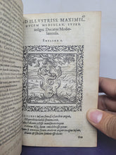 Load image into Gallery viewer, Omnia Andreae Alciati Emblemata Cum Commentaris, 1577. Profusely Annotated