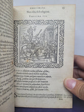 Load image into Gallery viewer, Omnia Andreae Alciati Emblemata Cum Commentaris, 1577. Profusely Annotated