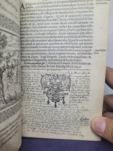 Load image into Gallery viewer, Omnia Andreae Alciati Emblemata Cum Commentaris, 1577. Profusely Annotated