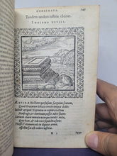 Load image into Gallery viewer, Omnia Andreae Alciati Emblemata Cum Commentaris, 1577. Profusely Annotated