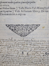 Load image into Gallery viewer, Omnia Andreae Alciati Emblemata Cum Commentaris, 1577. Profusely Annotated