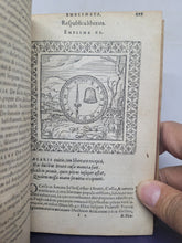 Load image into Gallery viewer, Omnia Andreae Alciati Emblemata Cum Commentaris, 1577. Profusely Annotated