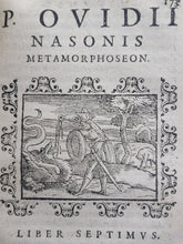 Load image into Gallery viewer, Ovidii Metamorphoseon Libri XV, 1616