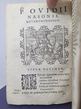 Load image into Gallery viewer, Ovidii Metamorphoseon Libri XV, 1616
