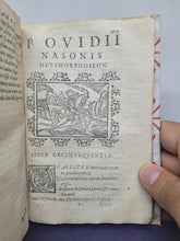 Load image into Gallery viewer, Ovidii Metamorphoseon Libri XV, 1616