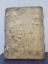 Load image into Gallery viewer, Sermonum Sancti Vincentij Pars Tertia Que de Sanctis Appellari Solet, 1525. Third and Final Volume. With Several Early Annotations and 13th Century Manuscript Binder’s Waste