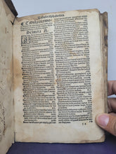 Load image into Gallery viewer, Sermonum Sancti Vincentij Pars Tertia Que de Sanctis Appellari Solet, 1525. Third and Final Volume. With Several Early Annotations and 13th Century Manuscript Binder’s Waste