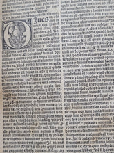 Load image into Gallery viewer, Sermonum Sancti Vincentij Pars Tertia Que de Sanctis Appellari Solet, 1525. Third and Final Volume. With Several Early Annotations and 13th Century Manuscript Binder’s Waste