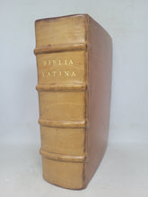 Load image into Gallery viewer, Biblia Insignium Historiarum Simulachris, cum venustati, tum veritati accomodis illustrate, 1542. First Gryphius Edition. Illustrated with Woodcuts by Hans Holbein and Sebald Beham