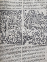 Load image into Gallery viewer, Biblia Insignium Historiarum Simulachris, cum venustati, tum veritati accomodis illustrate, 1542. First Gryphius Edition. Illustrated with Woodcuts by Hans Holbein and Sebald Beham