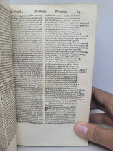 Load image into Gallery viewer, Biblia Insignium Historiarum Simulachris, cum venustati, tum veritati accomodis illustrate, 1542. First Gryphius Edition. Illustrated with Woodcuts by Hans Holbein and Sebald Beham
