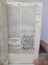 Load image into Gallery viewer, Biblia Insignium Historiarum Simulachris, cum venustati, tum veritati accomodis illustrate, 1542. First Gryphius Edition. Illustrated with Woodcuts by Hans Holbein and Sebald Beham