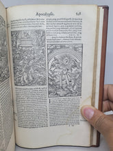 Load image into Gallery viewer, Biblia Insignium Historiarum Simulachris, cum venustati, tum veritati accomodis illustrate, 1542. First Gryphius Edition. Illustrated with Woodcuts by Hans Holbein and Sebald Beham