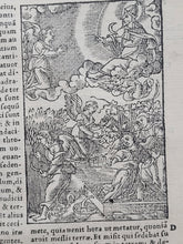 Load image into Gallery viewer, Biblia Insignium Historiarum Simulachris, cum venustati, tum veritati accomodis illustrate, 1542. First Gryphius Edition. Illustrated with Woodcuts by Hans Holbein and Sebald Beham