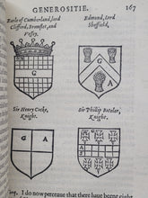 Load image into Gallery viewer, The Blazon of Gentrie: Deuided into Two Parts. The first named The Glorie of Generositie. The second, Lacyes Nobilitie, 1586