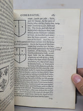 Load image into Gallery viewer, The Blazon of Gentrie: Deuided into Two Parts. The first named The Glorie of Generositie. The second, Lacyes Nobilitie, 1586