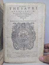 Load image into Gallery viewer, Epitome du Thresor des Antiquitez, 1553. One of the First Illustrated Works on Numismatics
