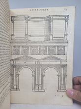 Load image into Gallery viewer, Tutte l'Opere d'Architettura et Prospettiva, 1600. Scarce Second Collected Edition of Serlio’s Famed Architectural Work, With Hundreds of Woodcuts, Many Full-Page