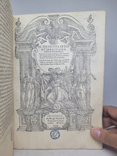 Load image into Gallery viewer, Tutte l'Opere d'Architettura et Prospettiva, 1600. Scarce Second Collected Edition of Serlio’s Famed Architectural Work, With Hundreds of Woodcuts, Many Full-Page