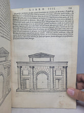 Load image into Gallery viewer, Tutte l'Opere d'Architettura et Prospettiva, 1600. Scarce Second Collected Edition of Serlio’s Famed Architectural Work, With Hundreds of Woodcuts, Many Full-Page