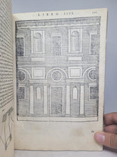 Load image into Gallery viewer, Tutte l'Opere d'Architettura et Prospettiva, 1600. Scarce Second Collected Edition of Serlio’s Famed Architectural Work, With Hundreds of Woodcuts, Many Full-Page