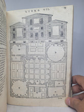 Load image into Gallery viewer, Tutte l'Opere d'Architettura et Prospettiva, 1600. Scarce Second Collected Edition of Serlio’s Famed Architectural Work, With Hundreds of Woodcuts, Many Full-Page