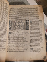 Load image into Gallery viewer, Ex emendationibus, adque commentariis Bernardi Saraceni, Ioannis Petri Vallae Plauti comoediae XX, 1511. Illustrated Plautus