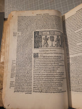 Load image into Gallery viewer, Ex emendationibus, adque commentariis Bernardi Saraceni, Ioannis Petri Vallae Plauti comoediae XX, 1511. Illustrated Plautus