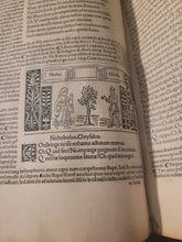 Load image into Gallery viewer, Ex emendationibus, adque commentariis Bernardi Saraceni, Ioannis Petri Vallae Plauti comoediae XX, 1511. Illustrated Plautus