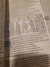 Load image into Gallery viewer, Ex emendationibus, adque commentariis Bernardi Saraceni, Ioannis Petri Vallae Plauti comoediae XX, 1511. Illustrated Plautus
