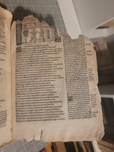 Load image into Gallery viewer, Ex emendationibus, adque commentariis Bernardi Saraceni, Ioannis Petri Vallae Plauti comoediae XX, 1511. Illustrated Plautus