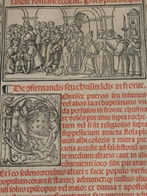 Load image into Gallery viewer, Pontificale Secundum Ritum Sacrosancte Romane Ecclesie, 1520. The Third Giunta Pontificale, Beautifully Illustrated with Over 150 Woodcuts