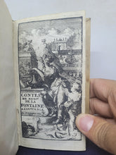 Load image into Gallery viewer, Contes et Nouvelles en Vers, par Mr. De La Fontaine, de l'academie françoise, 1696. Two Volumes Finely Bound into One. Uncommon Edition Without any Engravings