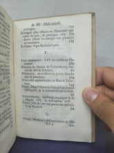 Load image into Gallery viewer, Memoires de Mr. Molesworth: dans lesquels on voit l'état du royaume de Danemark, tel qu'il étoit l'an 1692, 1697