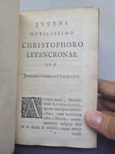 Load image into Gallery viewer, M. Tullii Ciceronis Epistolarum Libri XVI. ad familiares ut vulgo vocantur, 1689