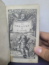 Load image into Gallery viewer, Le Theatre de P. Corneille, 1664. Tome II of IV. Containing Le Cid. Horace. Cinna. Polyeucte. Pompée. Theodore. Le Menteur. La Suite du Menteur. Eight Plays Bound in One Volume