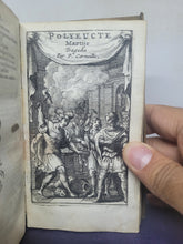 Load image into Gallery viewer, Le Theatre de P. Corneille, 1664. Tome II of IV. Containing Le Cid. Horace. Cinna. Polyeucte. Pompée. Theodore. Le Menteur. La Suite du Menteur. Eight Plays Bound in One Volume
