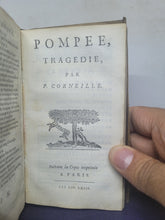 Load image into Gallery viewer, Le Theatre de P. Corneille, 1664. Tome II of IV. Containing Le Cid. Horace. Cinna. Polyeucte. Pompée. Theodore. Le Menteur. La Suite du Menteur. Eight Plays Bound in One Volume